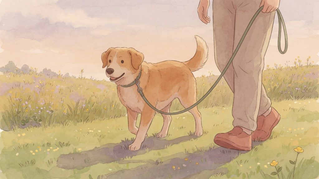 Lockere Leine Training: Hund an lockerer Leine, gewaltfreies Training