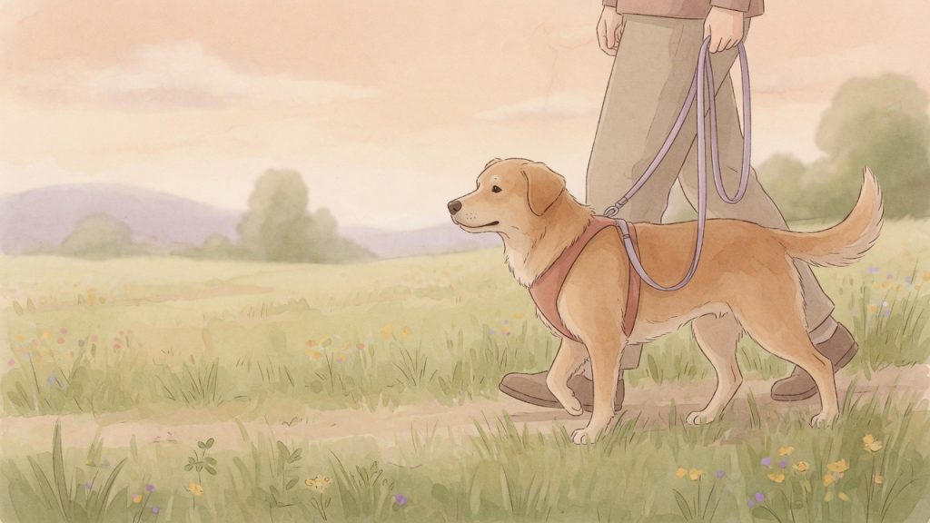 Anti giftköder Training: Hund an lockerer Leine, gewaltfreies Training