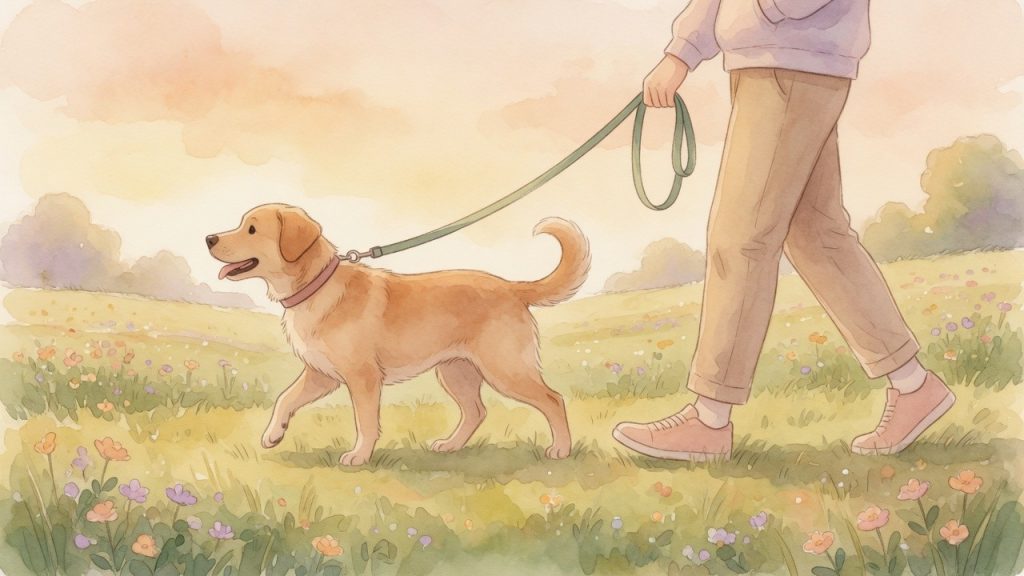 Welpenerziehung video: Hund an lockerer Leine, gewaltfreies Training